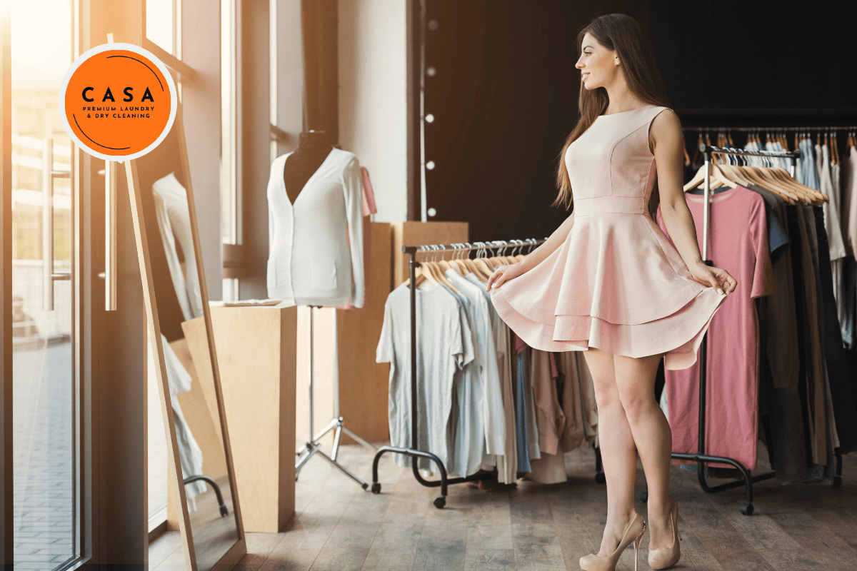 Tiết kiệm thời gian giặt ủi áo đầm với dịch vụ giá tốt chỉ 59k | Casa